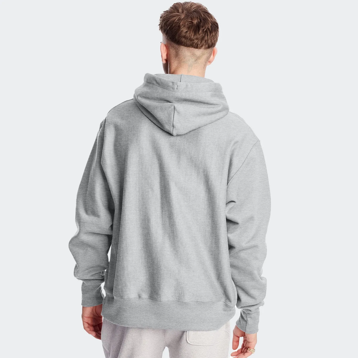 Men's Champion Life Reverse Weave Hoodie Grey