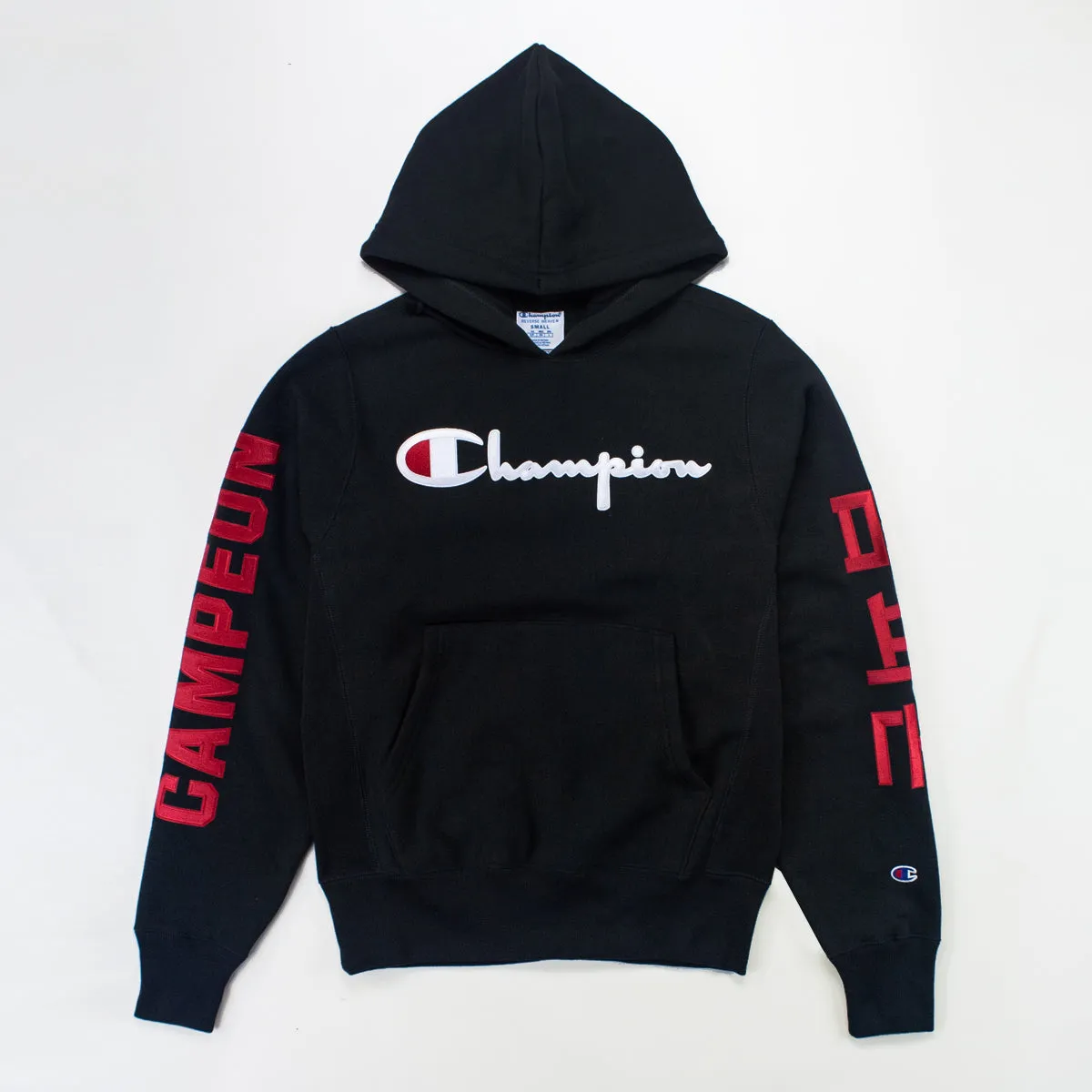 Men's Champion Reverse Weave Hoodie Black