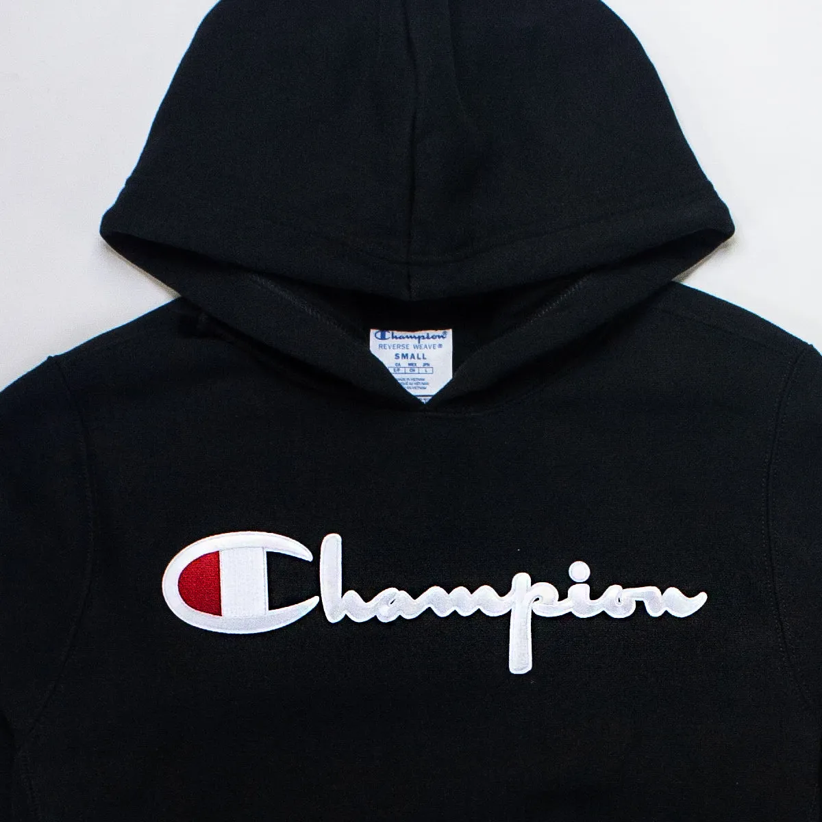 Men's Champion Reverse Weave Hoodie Black