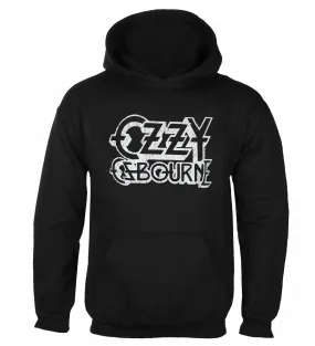 men's hoodie Ozzy Osbourne - Vintage Logo - BLACK - ROCK OFF - OZZHD04MB  -  Metal-shop