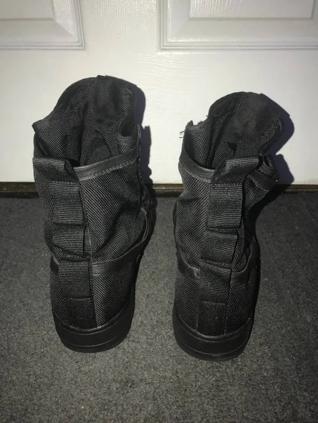 Men’s nike air force 1 high sf triple black - size 12