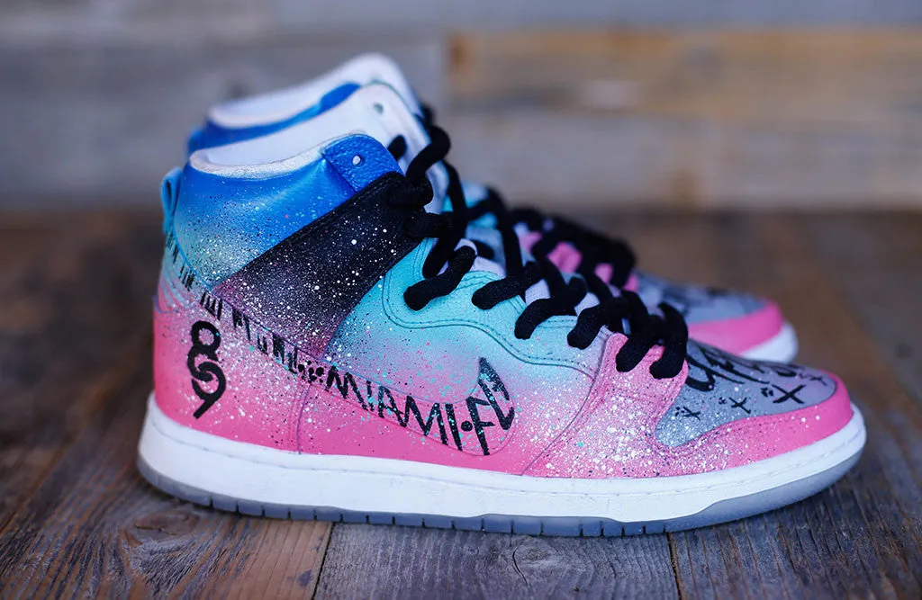 Miami Custom Nike SB Dunk By Dez Customz