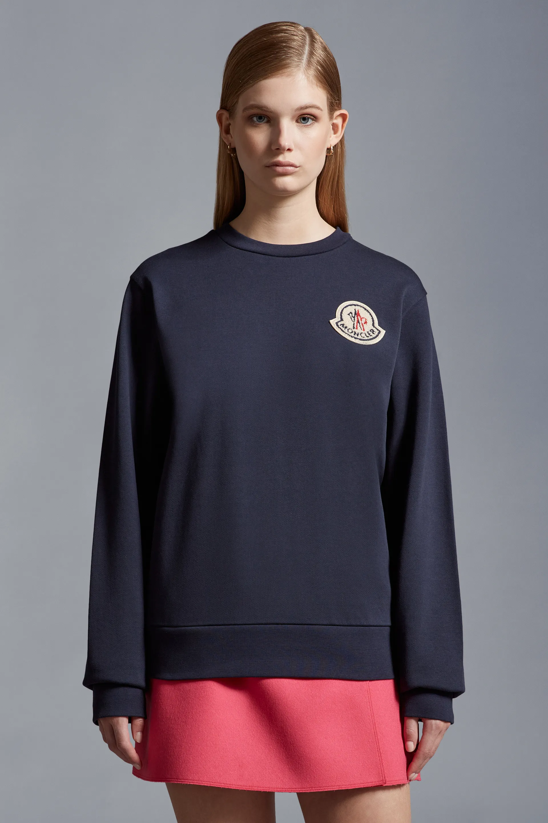 MONCLER  |Logo Patch Sweatshirt