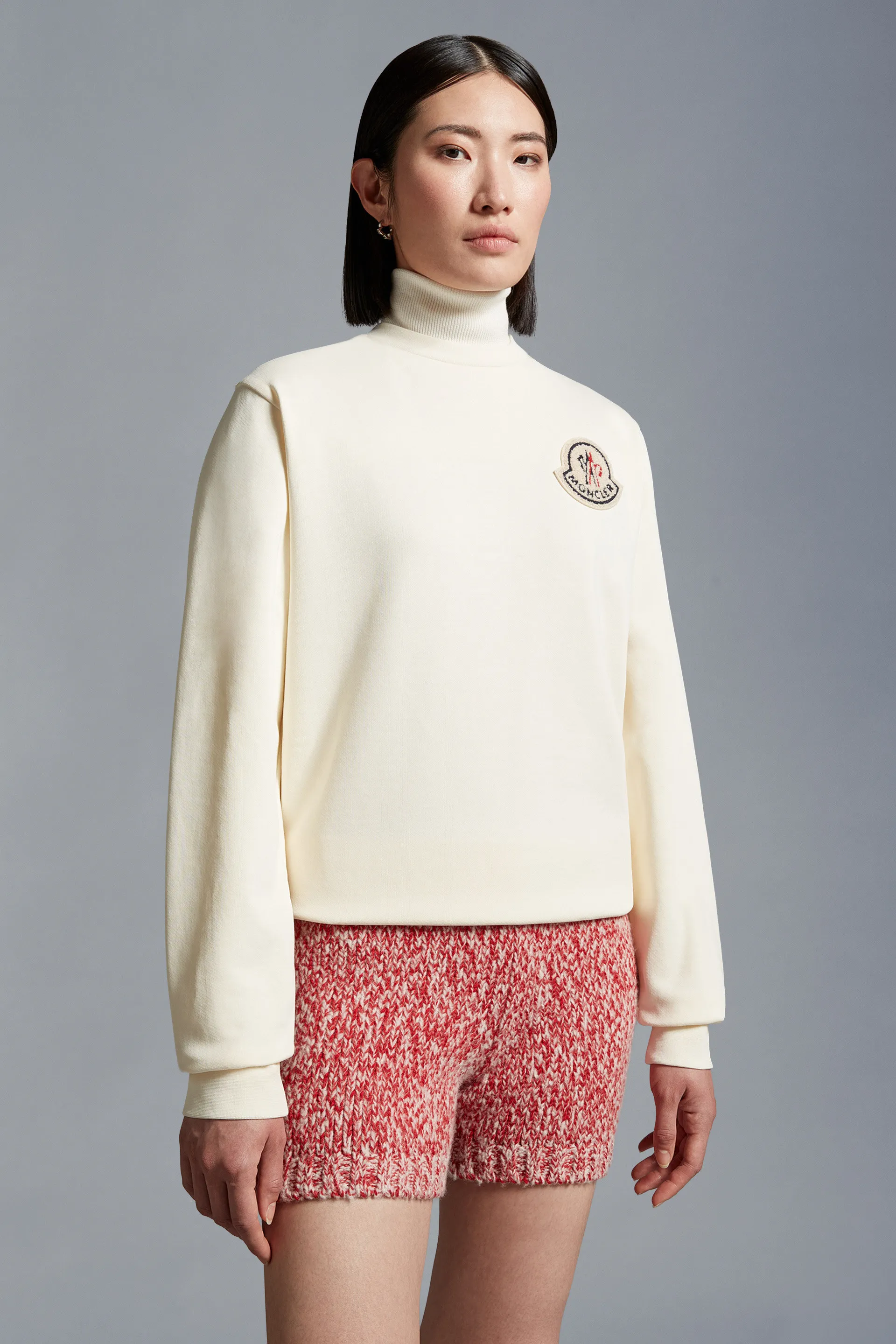 MONCLER  |Logo Patch Sweatshirt