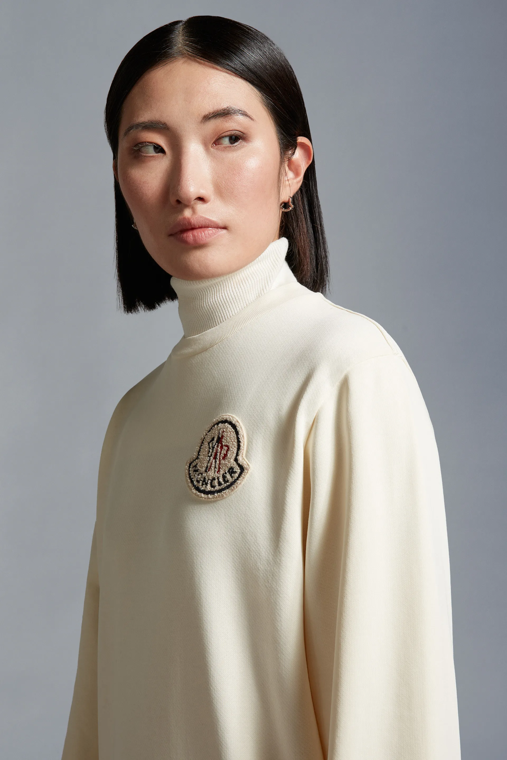 MONCLER  |Logo Patch Sweatshirt