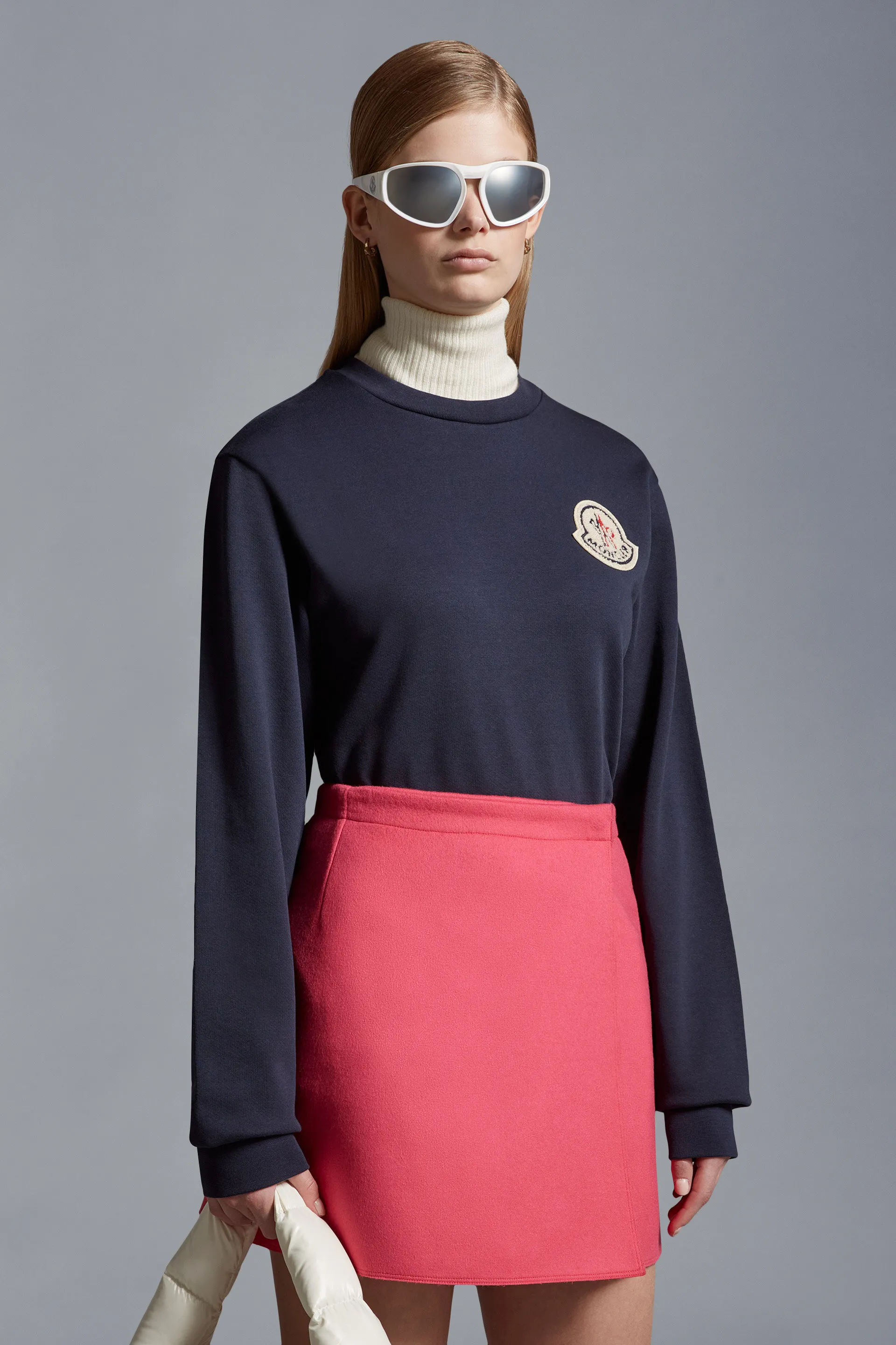 MONCLER  |Logo Patch Sweatshirt