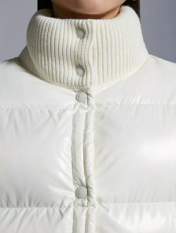 MONCLER  |Padded Wool Cardigan