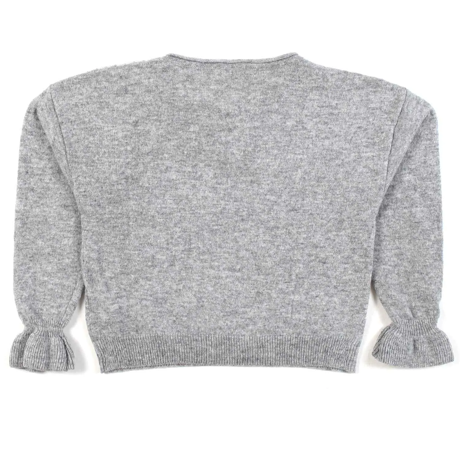 Monnalisa Gray Pullover With Chip And Dale For Girls