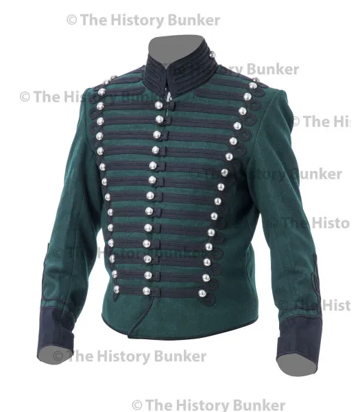 Napoleonic uniforms - Napoleonic British 95th Rifles jacket tunic - Steampunk Military uniforms