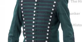 Napoleonic uniforms - Napoleonic British 95th Rifles jacket tunic - Steampunk Military uniforms