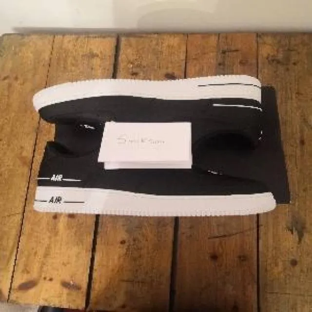 Nike air force 1 double air balck