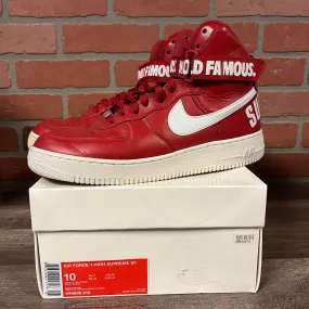 Nike Air Force 1 High Supreme Red