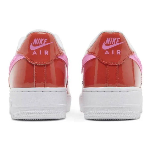 Nike air force 1 low gs (valentine's day 2023/ picante red/ pink spell/ white) big kids 3.5y-7y fd10