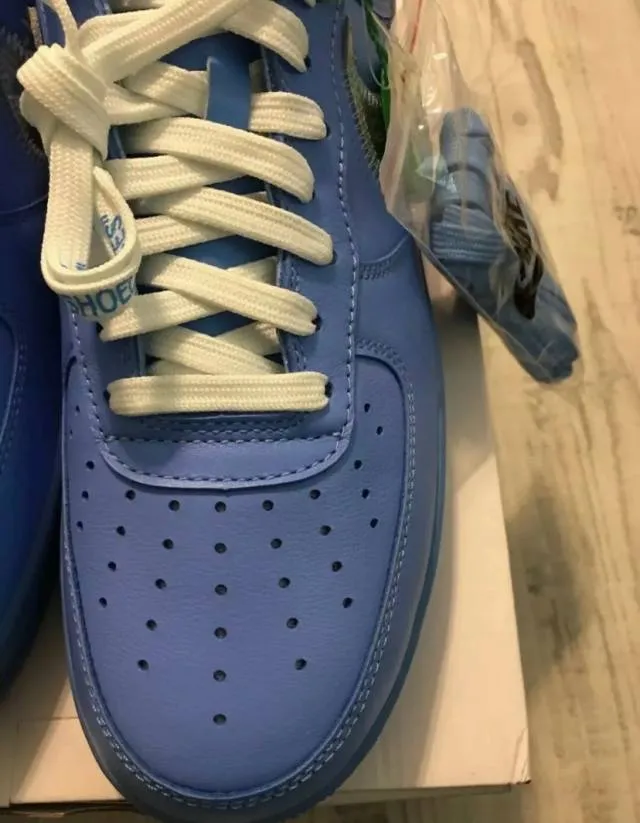 Nike air force 1 low off-white mca university blue