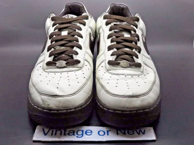 Nike air force 1 low premium sail cream white baroque brown 2004 sz 13