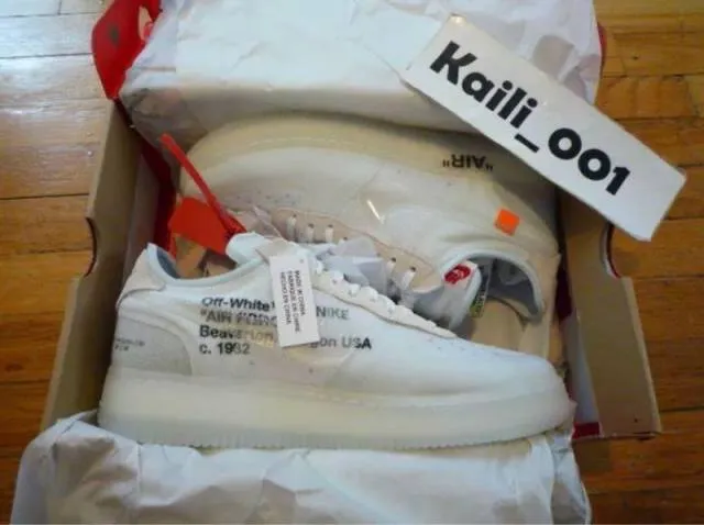 Nike air force 1 off white af1 presto virgil abloh