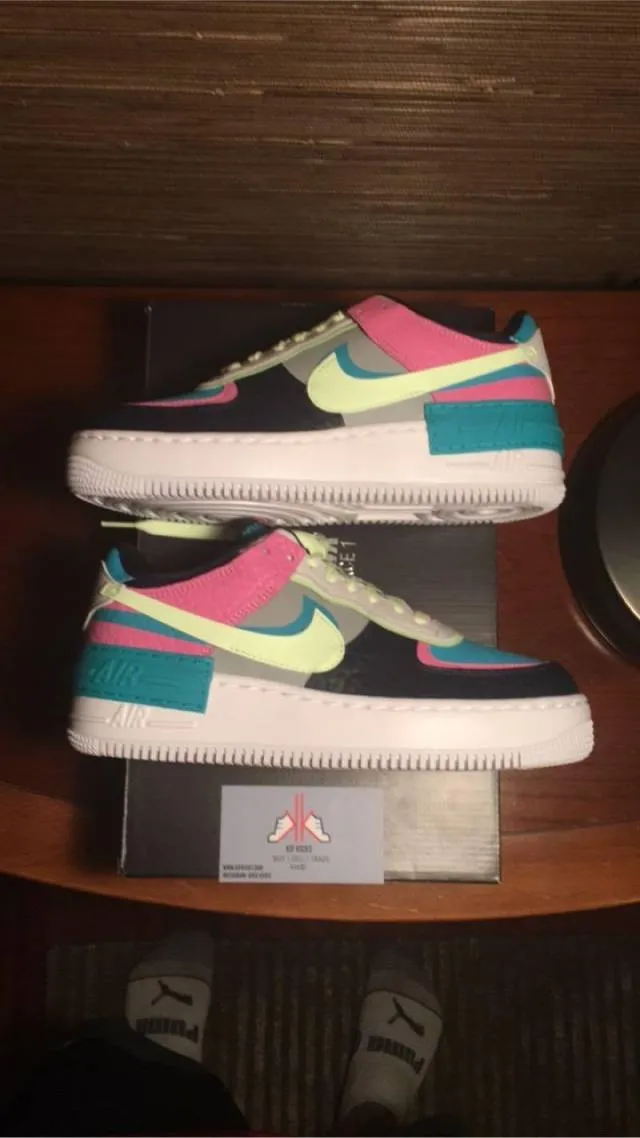 Nike air force 1 w shadow multicolor