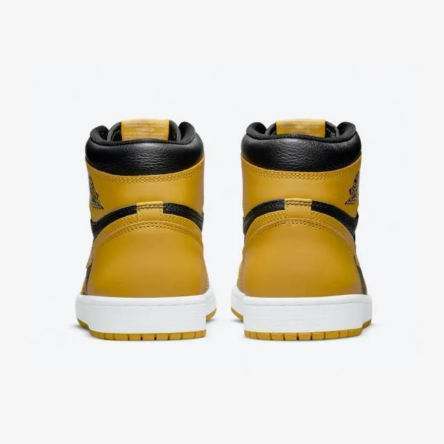 Nike air jordan 1 high retro og (pollen/ yellow/ black/ white) men us 8-13 555088-701