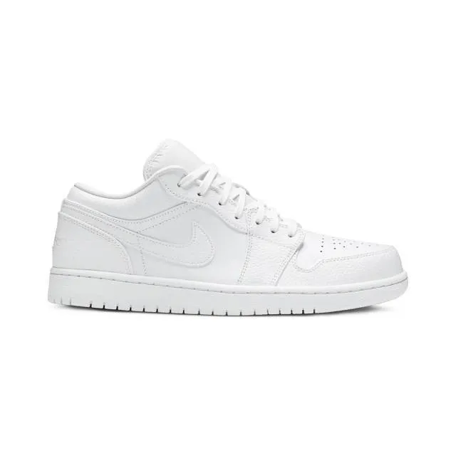 Nike air jordan 1 low (triple white/ white/ white/ white) me