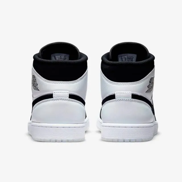 Nike air jordan 1 mid se (diamond/ white/ black/ multi-color