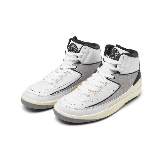 Nike air jordan 2 retro (python/ white/ fire red/ black/ sail/ cement grey) men us 8-13 dr8884-102