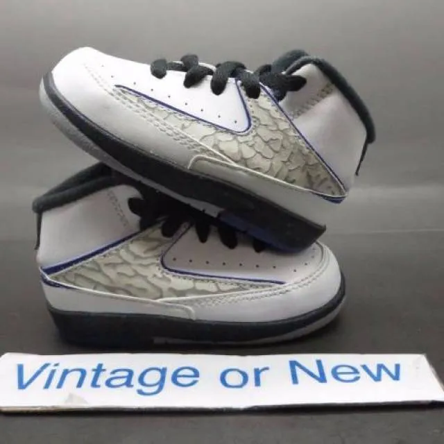 Nike air jordan ii 2 dark concord retro bt 2014 sz 4c