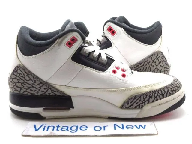 Nike air jordan iii 3 infrared 23 retro bg 2014 sz 6y