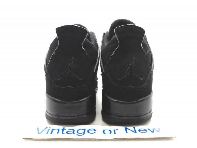 Nike air jordan iv 4 black cat retro gs 2006 sz 3.5y