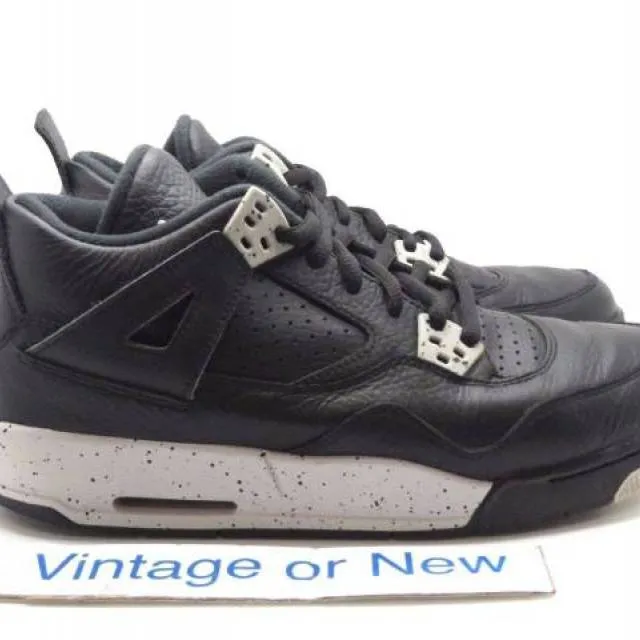 Nike Air Jordan IV 4 Oreo Retro BG 2015 sz 6Y