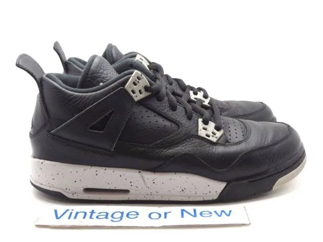 Nike Air Jordan IV 4 Oreo Retro BG 2015 sz 6Y