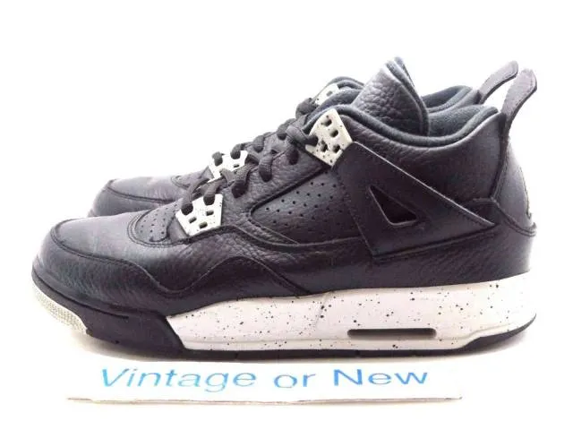 Nike Air Jordan IV 4 Oreo Retro BG 2015 sz 6Y