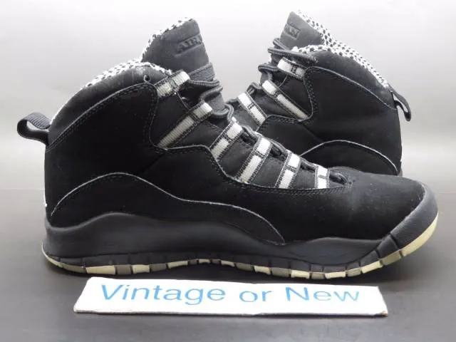 Nike air jordan x 10 stealth retro gs 2012 sz 4.5y