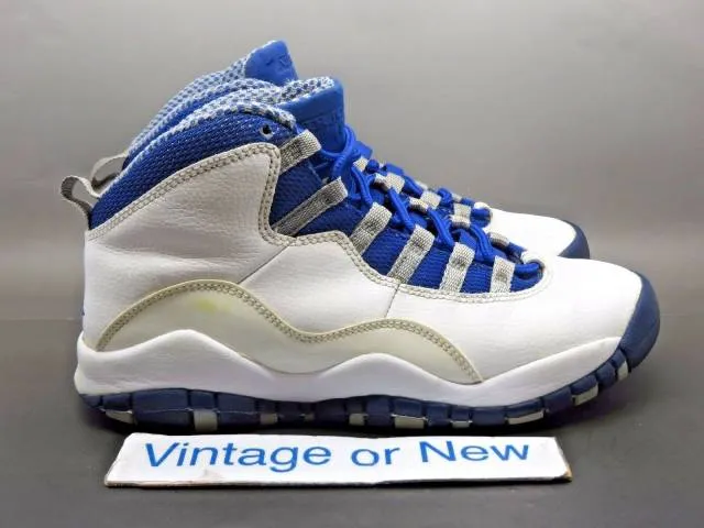 Nike air jordan x 10 txt royal retro gs 2012 sz 5.5y