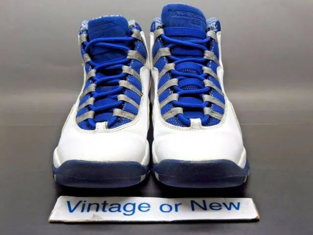 Nike air jordan x 10 txt royal retro gs 2012 sz 5.5y