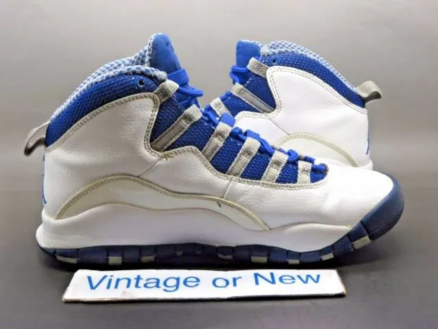 Nike air jordan x 10 txt royal retro gs 2012 sz 5.5y