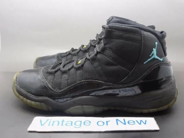 Nike air jordan xi 11 gamma blue retro gs 2013 sz 6.5y