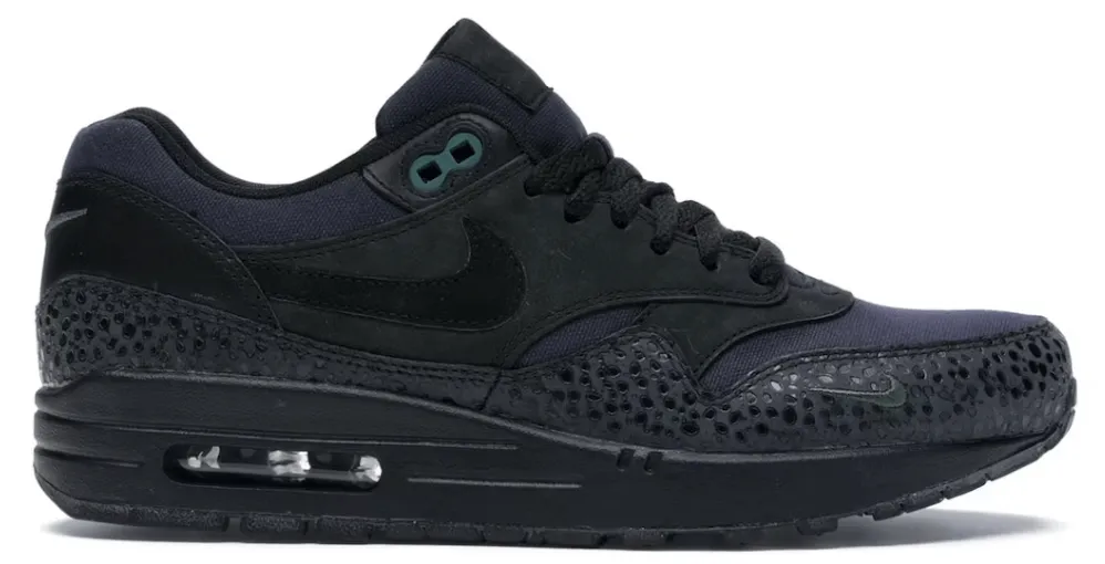 Nike Air Max 1 Black/Black-Bonsai