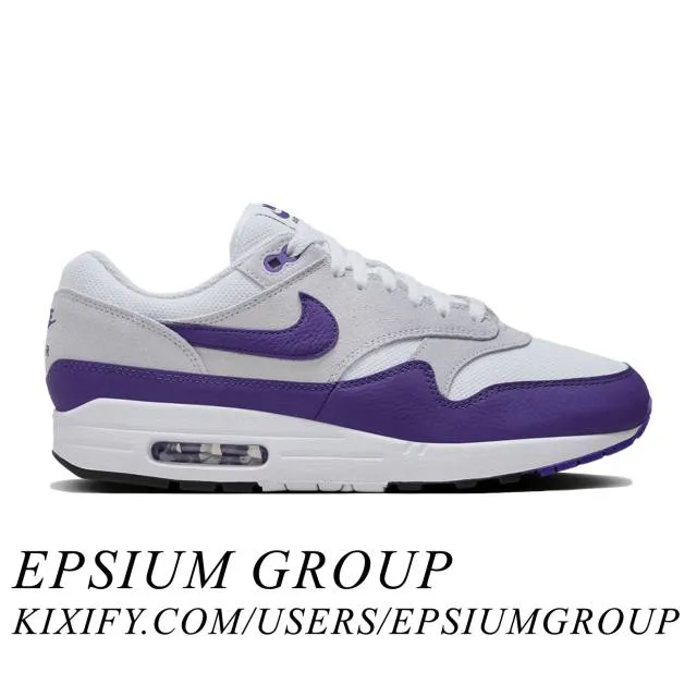 Nike air max 1 sc (field purple/ white/ field purple/ black) men us 8-13 dz4549-101