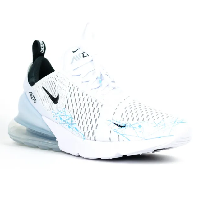 Nike Air Max 270 Custom White 'Arctic Ice' Edition 