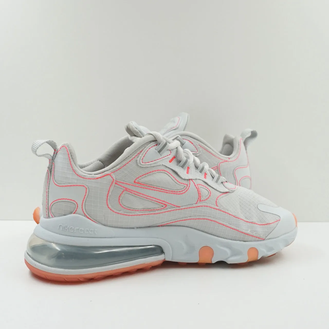 Nike Air Max 270 React Stitch White Flash Crimson