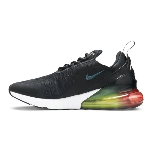 Nike air max 270 se (black/ white/ orange/ multicolor) men 7-13 aq9164-003