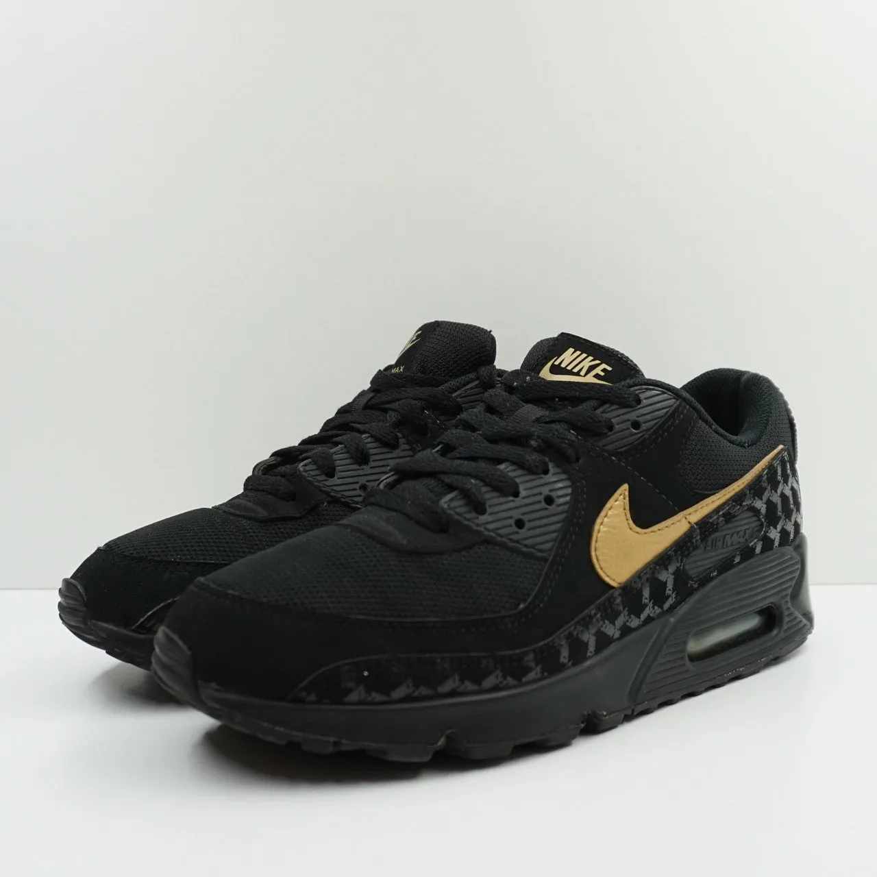 Nike Air Max 90 Black Gold Muguard Pattern