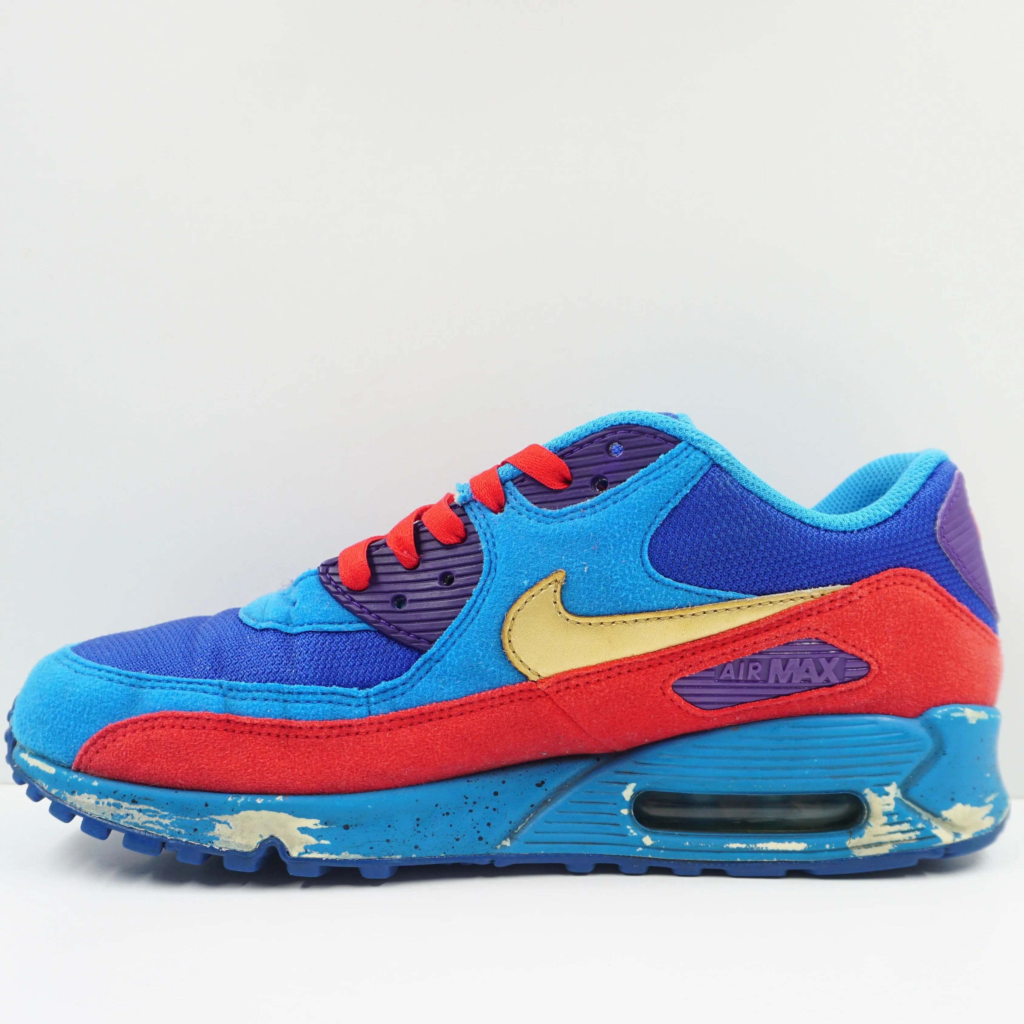 Nike Air Max 90 Nike By You Red Blue