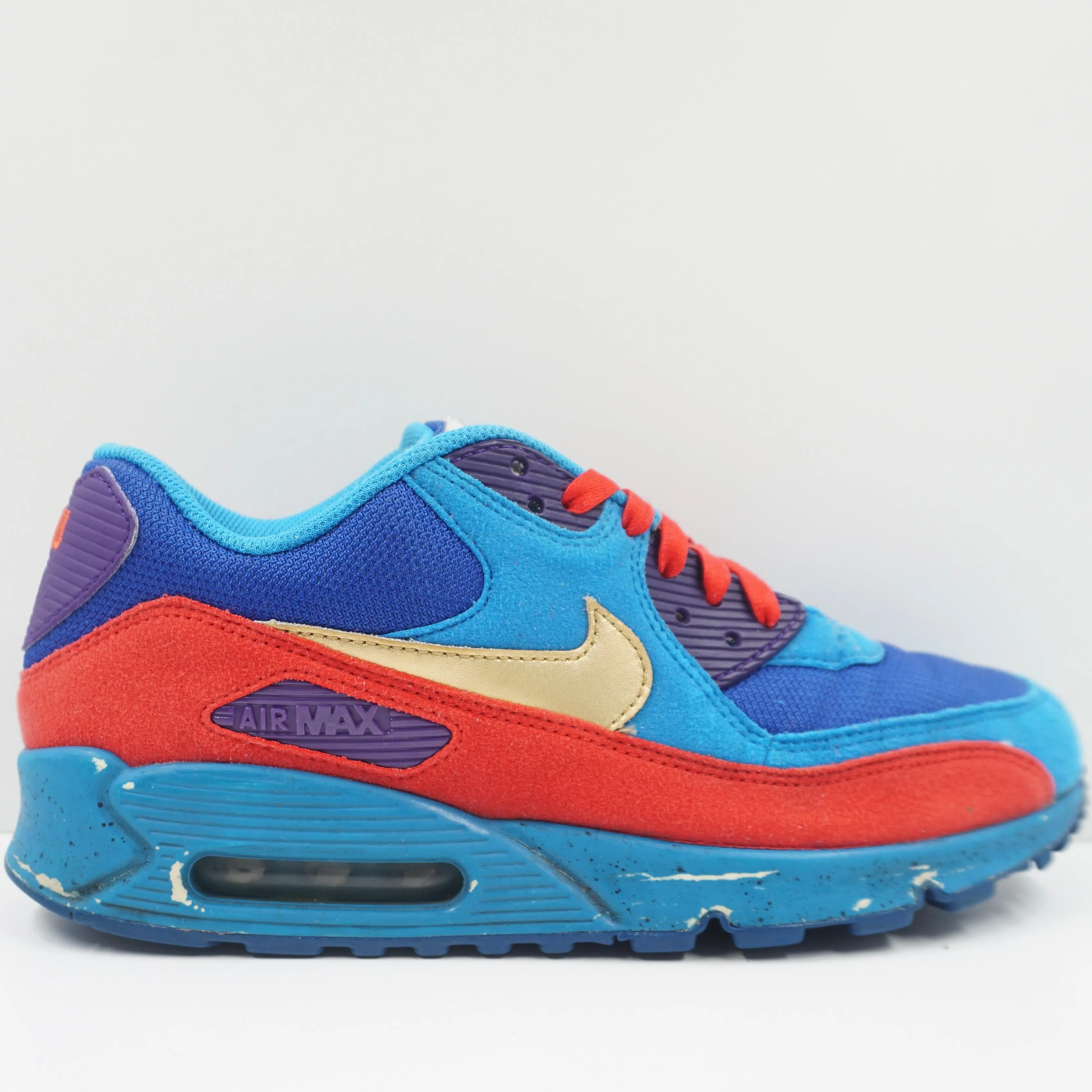 Nike Air Max 90 Nike By You Red Blue