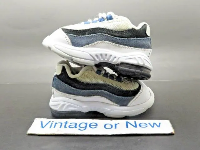 Nike Air Max '95 White Emerald Green Blue Slate Running ...