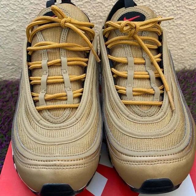 Nike Air Max 97 OG QS "Gold 3M" *preowned* size 11.5