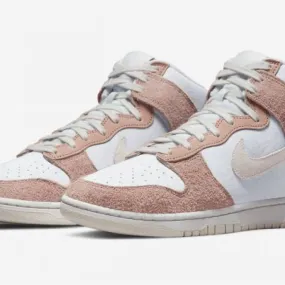 Nike dunk high fossil rose