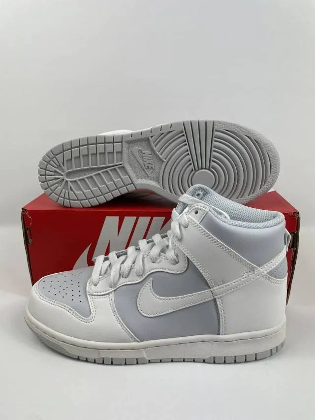 Nike dunk high gs pure platinum