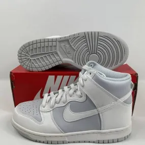 Nike dunk high gs pure platinum