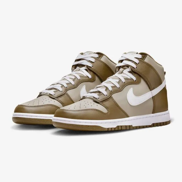 Nike dunk high (mocha/ tan/ brown white) men us 8-13 dj6189-201